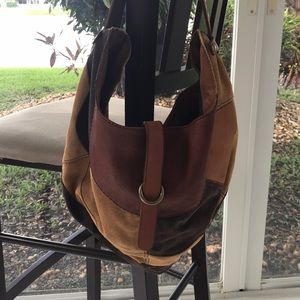 Lucky brand 100% real leather purse